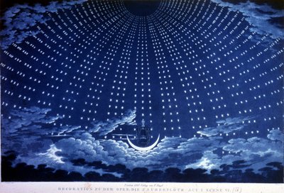 Escenografía de Schinkel de Karl Friedrich Schinkel