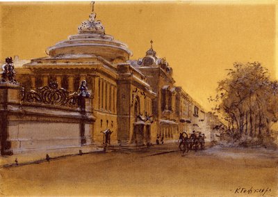 El Teatro Panayev en San Petersburgo de Karl Geftler