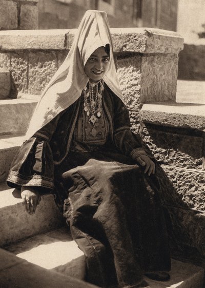 Belén, Mujer casada de Belén (foto b/n) de Karl Grober