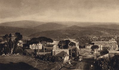 Vista de Beirut (foto en blanco y negro) de Karl Grober