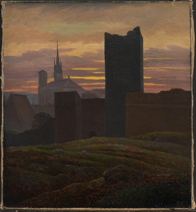 El Castillo Imperial, Eger de Karl Gustav Carus