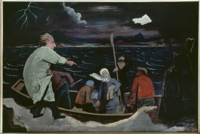 El aterrizaje de Karl Hofer