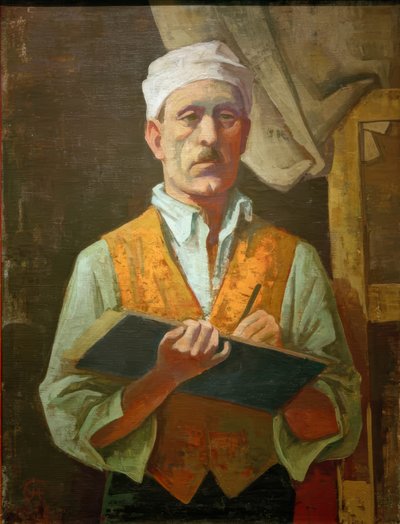autorretrato de Karl Hofer