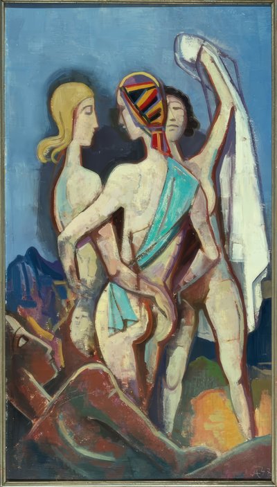 Sentencia del París de Karl Hofer