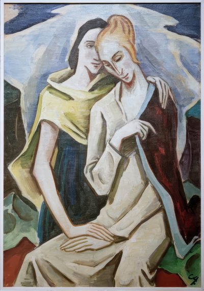 Dos mujeres de Karl Hofer