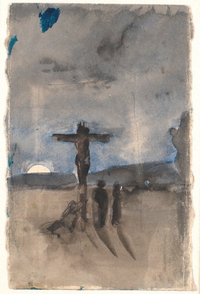 Cristo en la cruz de Karl Isakson
