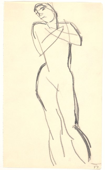 Modelo acostada de Karl Isakson