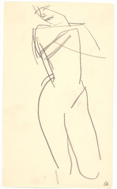 Modelo acostada de Karl Isakson