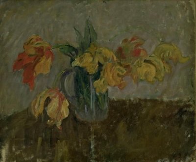 Tulipanes loro de Karl Isakson