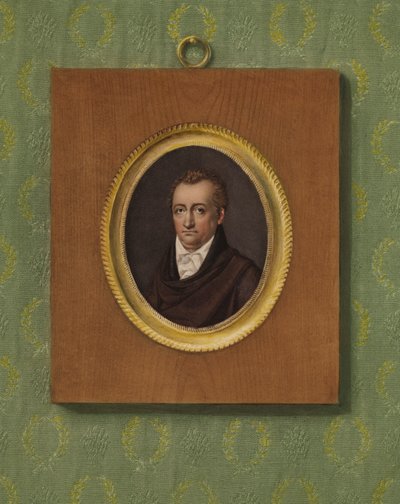 Retrato de Johann Wolfgang Goethe de Karl Josef Raabe