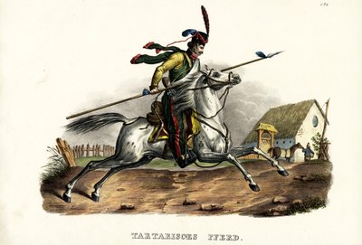 Caballo tártaro, 1824 de Karl Joseph Brodtmann