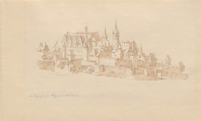 El castillo de Kaiserslautern de Karl Julius Von Leypold