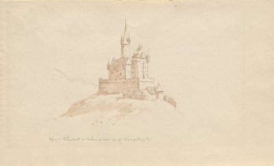 Schloss Windeck b. Weinhelm a. d. Bergstrasse de Karl Julius Von Leypold