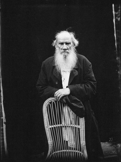 El autor León Tolstói, 1902 de Karl Karlovich Bulla