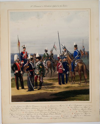La 2da División de Caballería de la Guardia de Karl Karlovich Piratsky