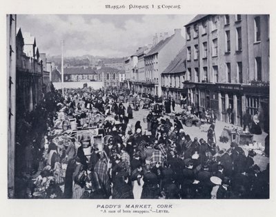 Mercado de Paddy, Cork (foto en blanco y negro) de Karl Karlovich Piratsky