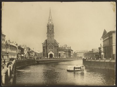Iglesia alemana en el canal Moika, San Petersburgo de Karl Karlovitz Bulla