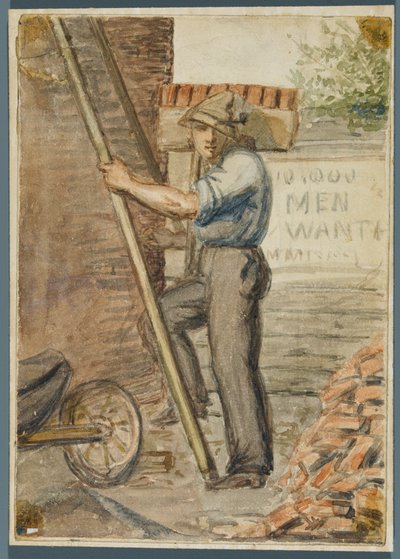 Albañil, 1864 de Karl L.H. Mueller