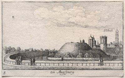 Algunos de los lugares con más encanto...: Lámina 5, Augsburgo de Karl Ludwig Bernhard Buchhorn