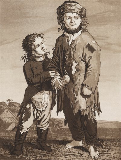 Los jóvenes mendigos de Karl Ludwig Bernhard Buchhorn