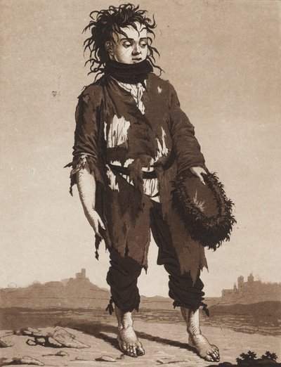 Los Jóvenes Mendigos, c. 1800 de Karl Ludwig Bernhard Buchhorn