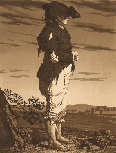 Los Jóvenes Mendigos, c. 1800 de Karl Ludwig Bernhard Buchhorn