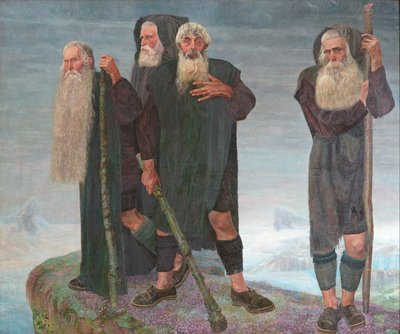 los hombres de hielo de Karl Mediz