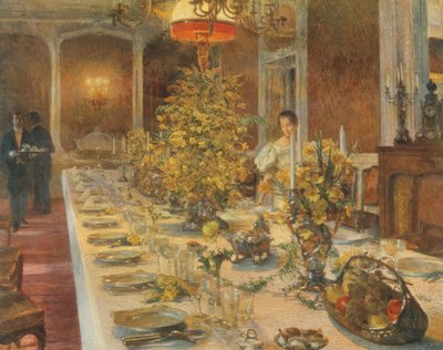 Antes de la cena de Karl Moll