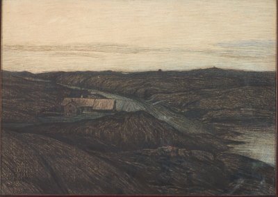 Paisaje costero en Bohuslän de Karl Nordström