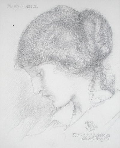 Cabeza de una niña de Karl Parsons