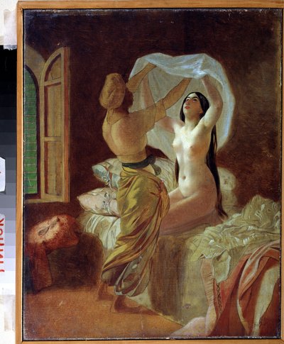 A instancias de Alá ponerse una camisa limpia una vez al año de Karl Pavlovich Bryullov
