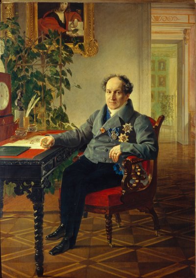 Retrato del Príncipe Alexander Nikolayevich Golitsyn 1773-1844, 1840 de Karl Pavlovich Bryullov