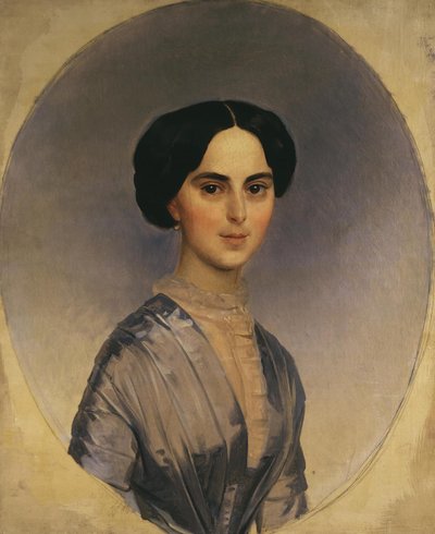 Retrato de Sophia Andreyevna Bobrinskaya, née Shuvalova, 1846 de Karl Pavlovich Bryullov