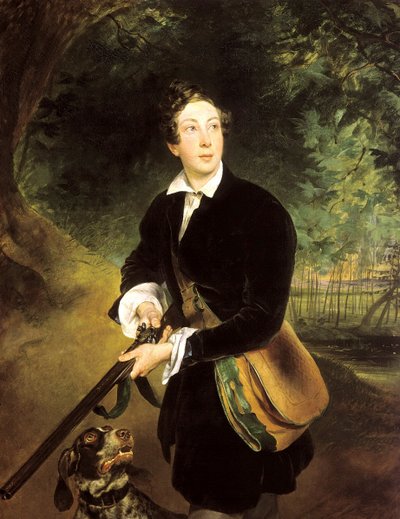 Retrato del autor Conde Aleksey Konstantinovich Tolstoy, 1817-1875, 1836 de Karl Pavlovich Bryullov
