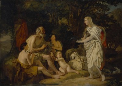 Erminia y los pastores, 1824 de Karl Pavlovich Bryullov