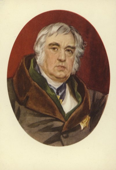 Iván Krylov, fabulista ruso de Karl Pavlovich Bryullov