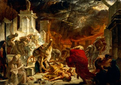 Últimos días de Pompeya, 24 de agosto del 79 d.C. de Karl Pavlovich Bryullov