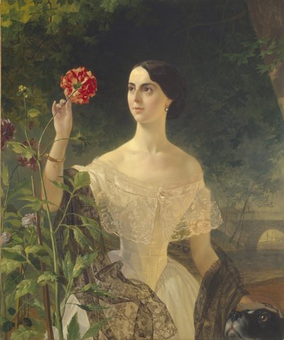Retrato de la condesa Sophia Bobrinskaya, nacida Samoylova 1797-1866 de Karl Pavlovich Bryullov