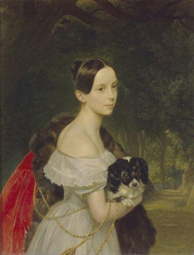 Retrato de Ulyana M. Smirnova, 1837-1840 de Karl Pavlovich Bryullov