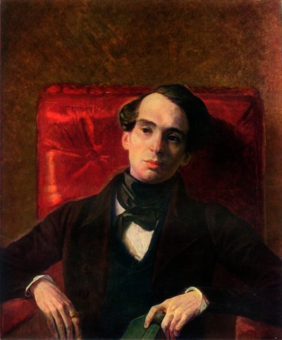 Retrato del escritor Alexandr Nikolayevich Strugovshchikov de Karl Pavlovich Bryullov