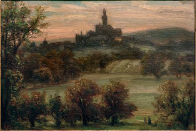 Paisaje con vista a Kronberg de Karl Peter Burnitz