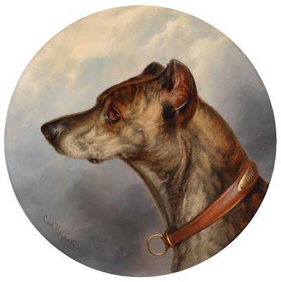 Retrato de perro de Karl Reichert