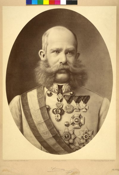 Emperador de Austria Francisco José I de Karl Ritter Von Kobierski