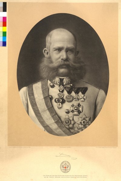 Emperador de Austria Francisco José I de Karl Ritter Von Kobierski
