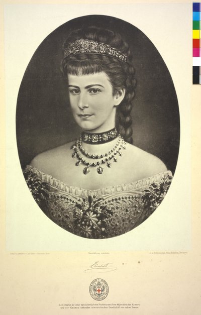 Emperatriz de Austria Elisabeth de Karl Ritter Von Kobierski