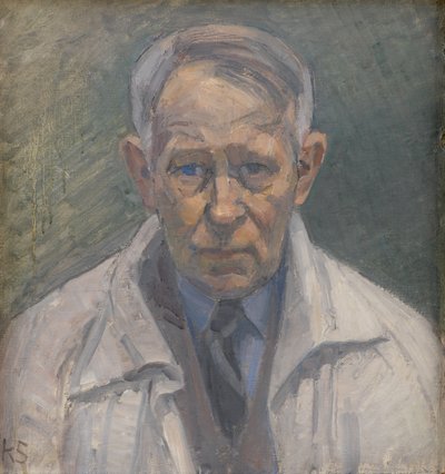 Autorretrato de Karl Schou