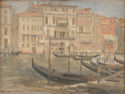 En el Canal Grande en Venecia de Karl Schou