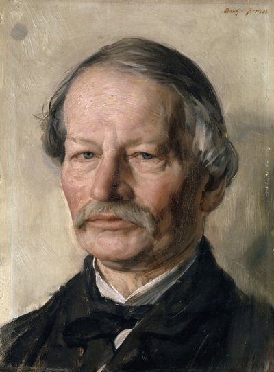Retrato de Gustav Freytag 1816-1895, 1886 de Karl Stauffer Bern