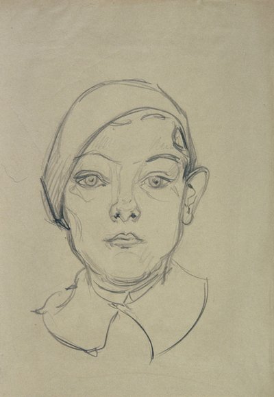 retrato de niño de Karl Suschnik