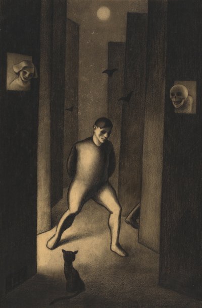 El soñador, c.1929 de Karl Wiener